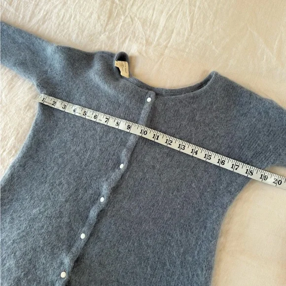 Sezane Gaspard Cardigan in Vintage Blue XS - Picture 8 of 10